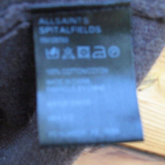 All Saints Brown Open Knit Top Tunic - Picture 8 of 8